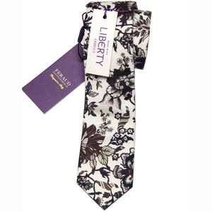 Feraud Liberty of London Tie Floral Cotton Men's